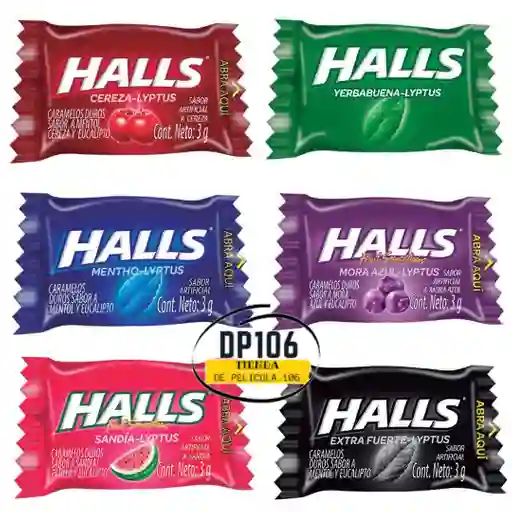 Halls Caramelo Pepa Aleatorio X 2 Und