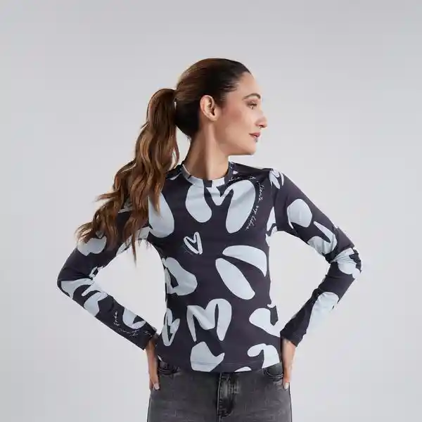 S / Top Soy Libre - Azul