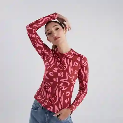 Xl / Top There For You - Vinotinto