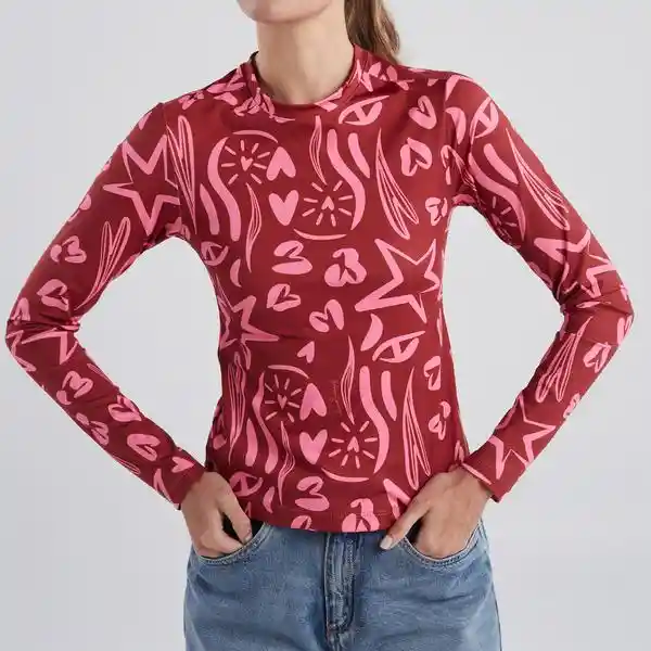 Xl / Top There For You - Vinotinto