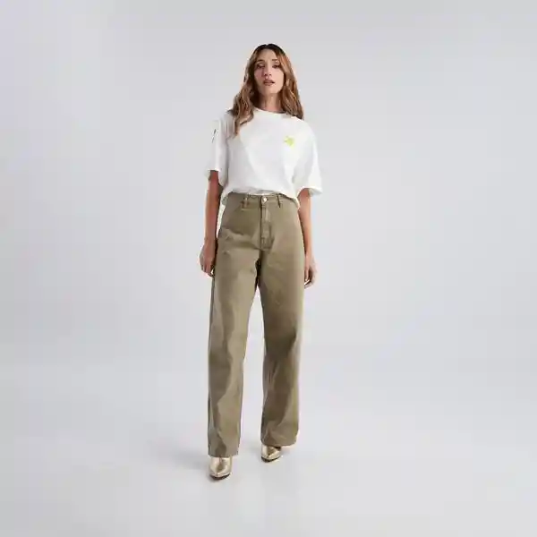 40 / Jean Bolsillos Corazones - Verde