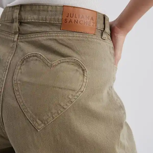40 / Jean Bolsillos Corazones - Verde
