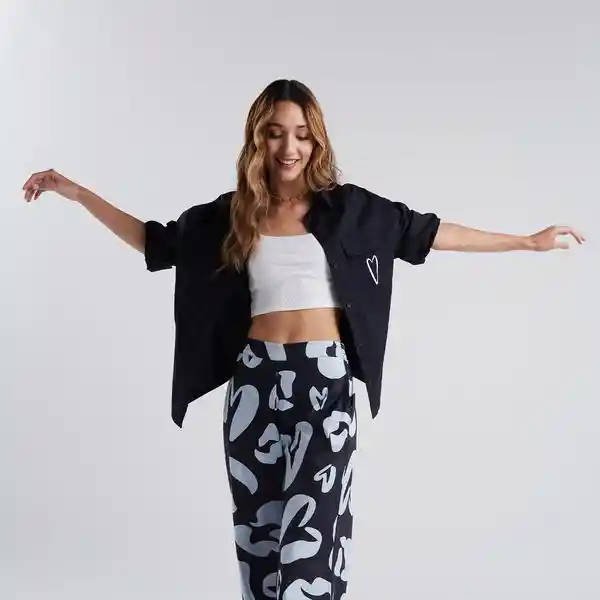 L / Sobrecamisa Made Of Love - Azul