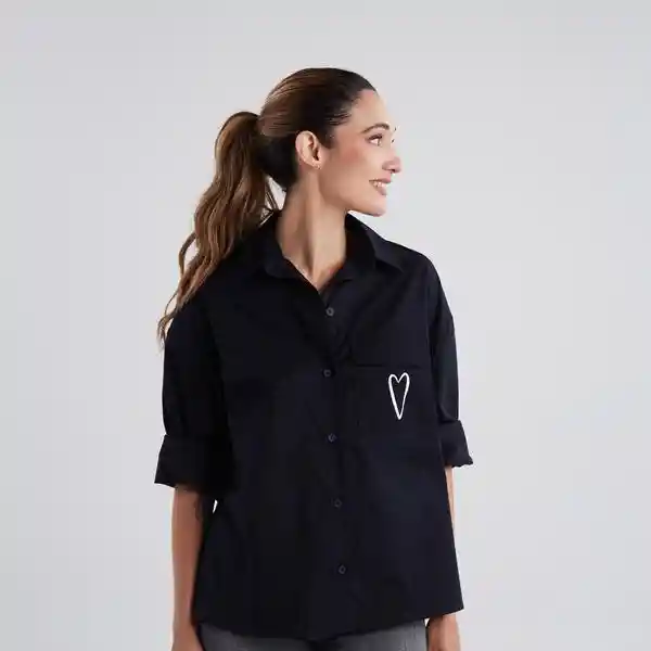 L / Sobrecamisa Made Of Love - Azul