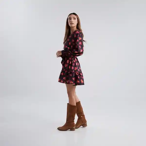 Xl / Vestido Heart - Negro