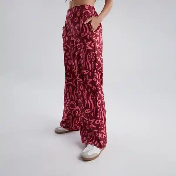 40 / Pantalón There For You - Vinotinto