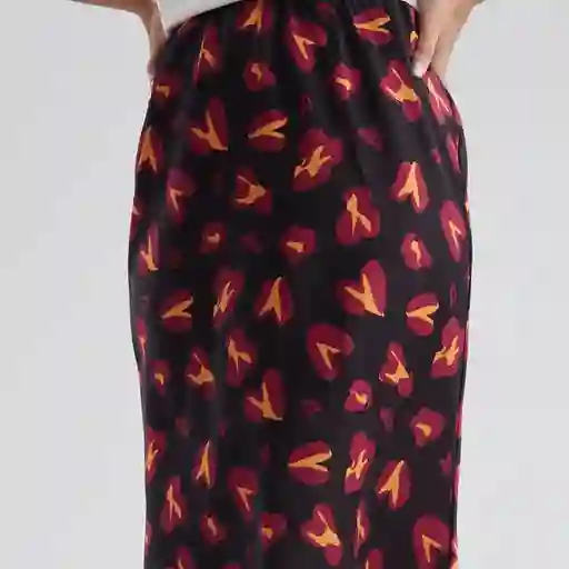 S / Falda Heart - Negro