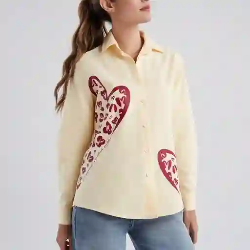 S / Camisa Soy - Amarillo