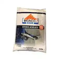 Estuco Plastico Bronco Interior Y Exterior X 1 Kgm