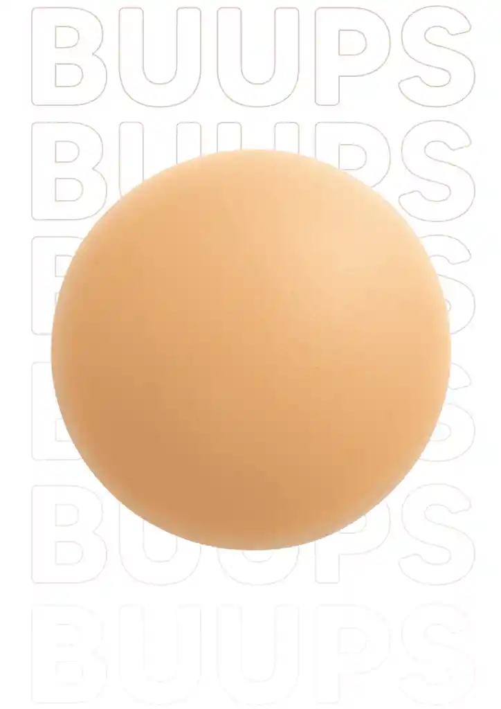 Cubre Pezones En Silicona Color Almendra 10 Cm