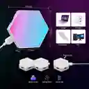 Kit X6 Hexagonos Led Rgb Con Control
