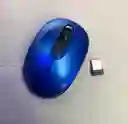 Mouse Inalambrico Azul Jiexin