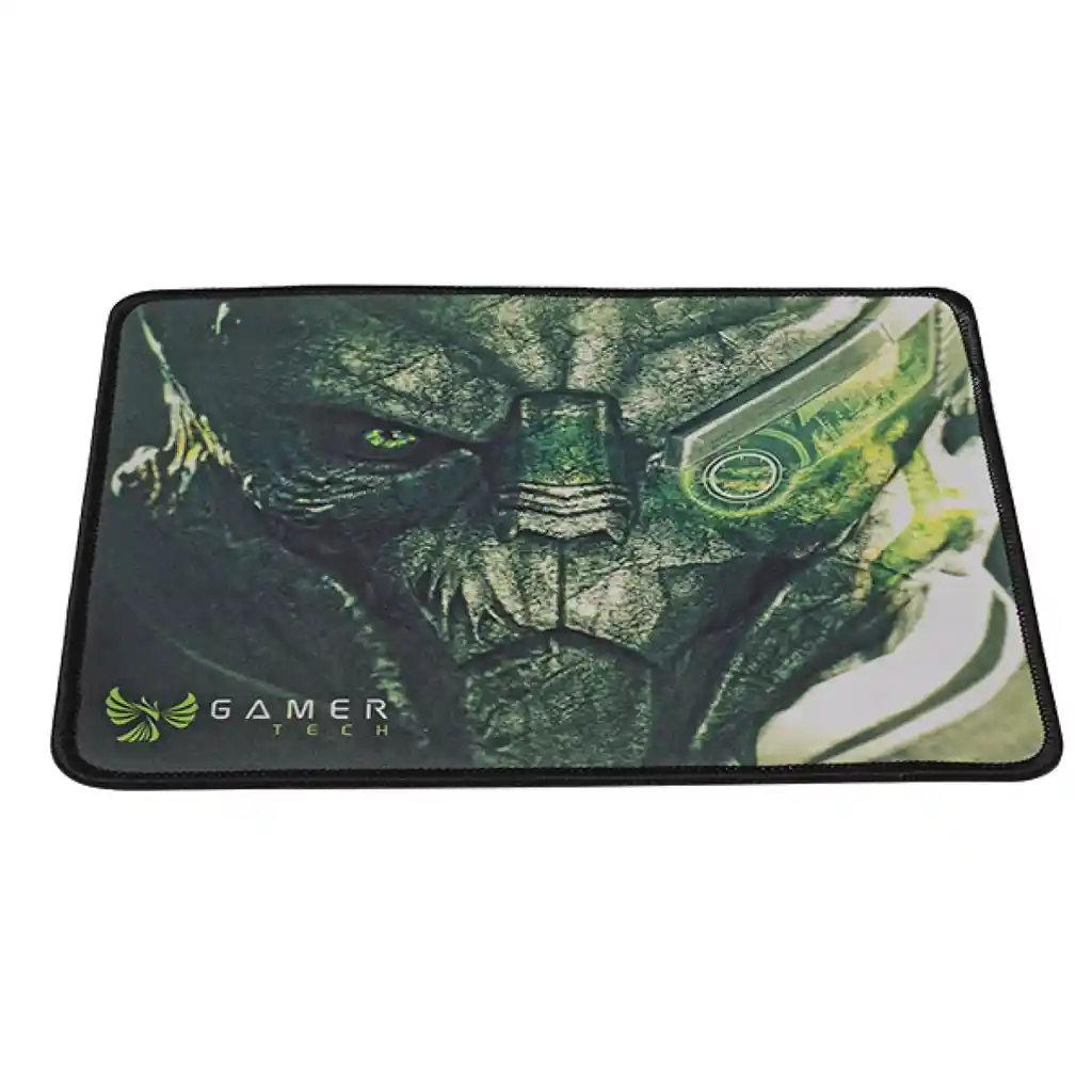 Pad Mouse Gamer 29x26cm Diseño Alien Verde