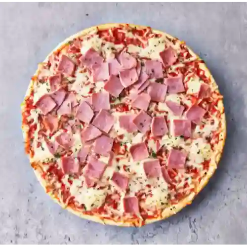 Pizza Jamón y Queso + Gaseosa