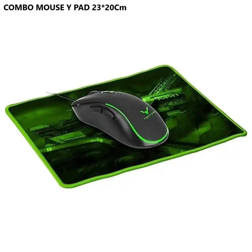 Combo Kit Gamer Mouse Y Pad Wesdar 3600 Dpi