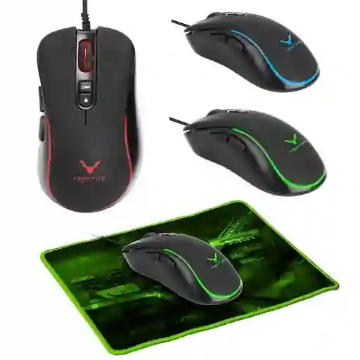 Combo Kit Gamer Mouse Y Pad Wesdar 3600 Dpi