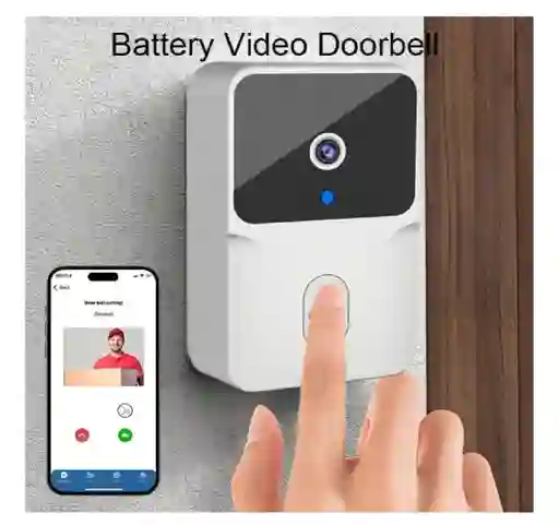 Timbre Inteligente Wifi Con Camara Intercomunicador Celular