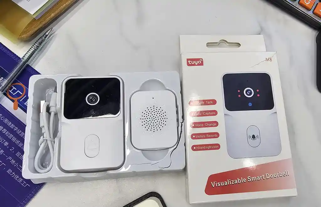 Timbre Inteligente Wifi Con Camara Intercomunicador Celular