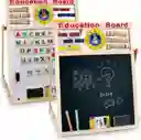Tablero Didáctico Doble Cara Magnético Juguete Para Niños Mide 38*45cm
