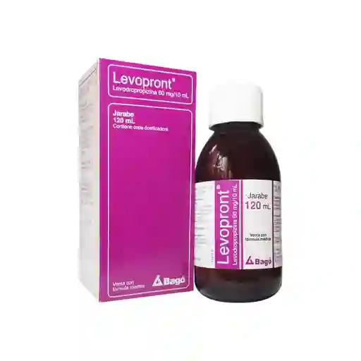 Levopront Jarabe Levodropropizina 60 Mg/10ml 120 Ml