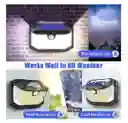 Lampara Solar Led Exterior Pared Sensor Movimiento