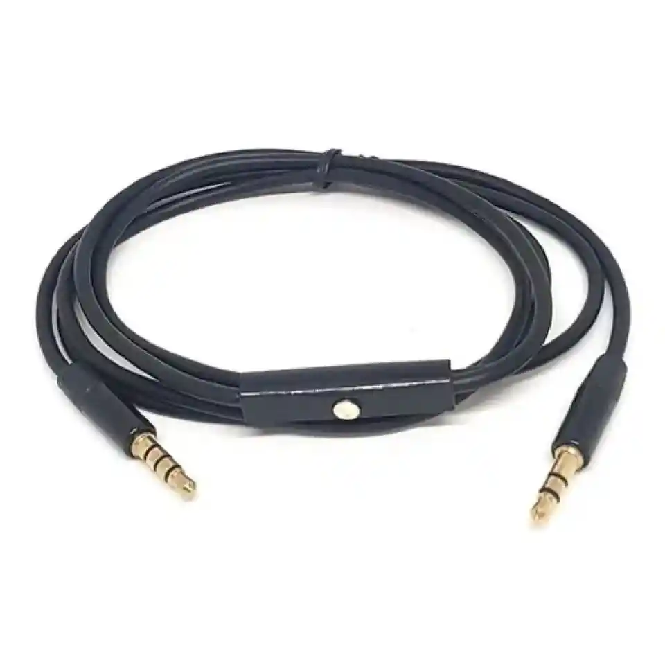 Cable 1x1 Con Micrófono Incorporado Jack 3.5mm / 120cm