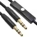 Cable 1x1 Con Micrófono Incorporado Jack 3.5mm / 120cm