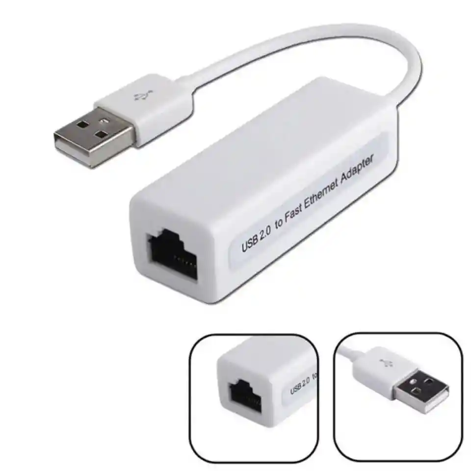 Adaptador Usb A Rj45 O Lan / Base 100 / Ezi