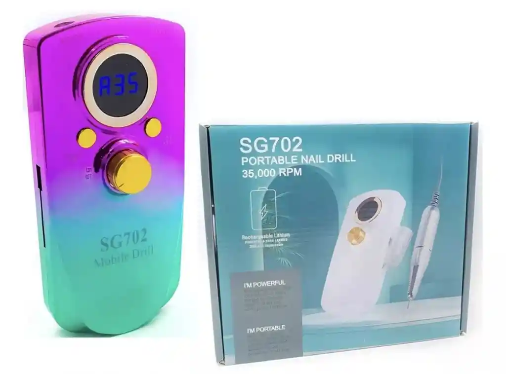 Pulidor De Uñas Profesional Recargable Inalambrico 35.000 Rpm