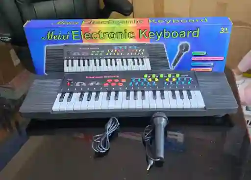 Piano Juguete Niño-niña Organeta Teclado 37 Teclas