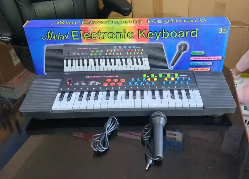 Piano Juguete Niño-niña Organeta Teclado 37 Teclas