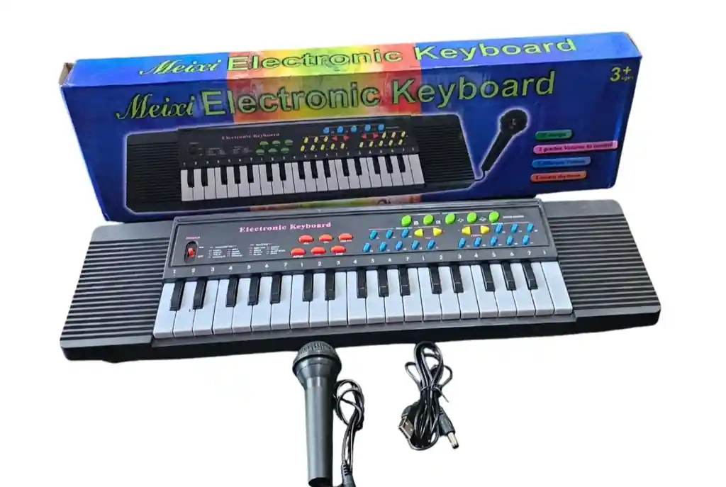 Piano Juguete Niño-niña Organeta Teclado 37 Teclas