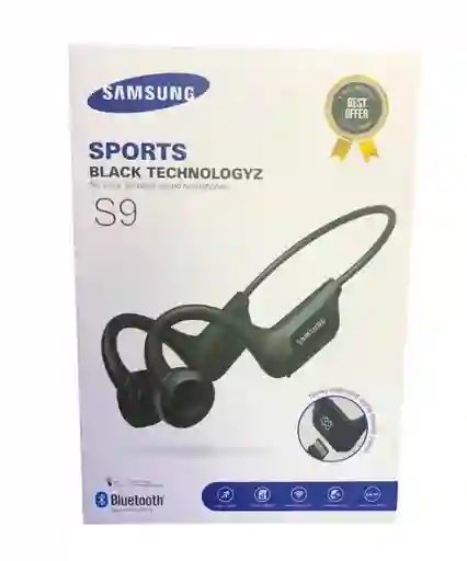 Audífonos Inalámbricos Conducción Osea Samsung Deportivos S9