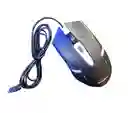 Mouse Alambrico Con Cable Weibo Negro Con Luz