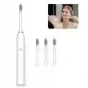 Cepillo Cuidado Dental Electrico Recargable 6 En 1 Blanco