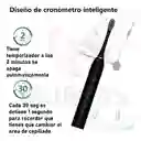 Cepillo De Dientes Eléctrico 4 Cabezales Carga Rápida Negro
