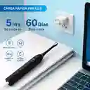 Cepillo De Dientes Eléctrico 4 Cabezales Carga Rápida Negro
