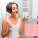 Cepillo Eléctrico Dental Impermeable 4 Cabezales Rosado