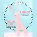 Cepillo Eléctrico Dental Impermeable 4 Cabezales Rosado