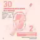 Cepillo Eléctrico Dental Impermeable 4 Cabezales Rosado