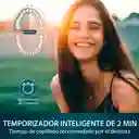 Cepillo Dental Electrico Recargable 4 Cabezales Blanco