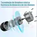 Cepillo Dental Electrico Recargable 4 Cabezales Blanco