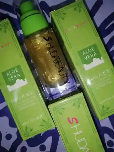 Serum De Aloe Vera Con Brillos