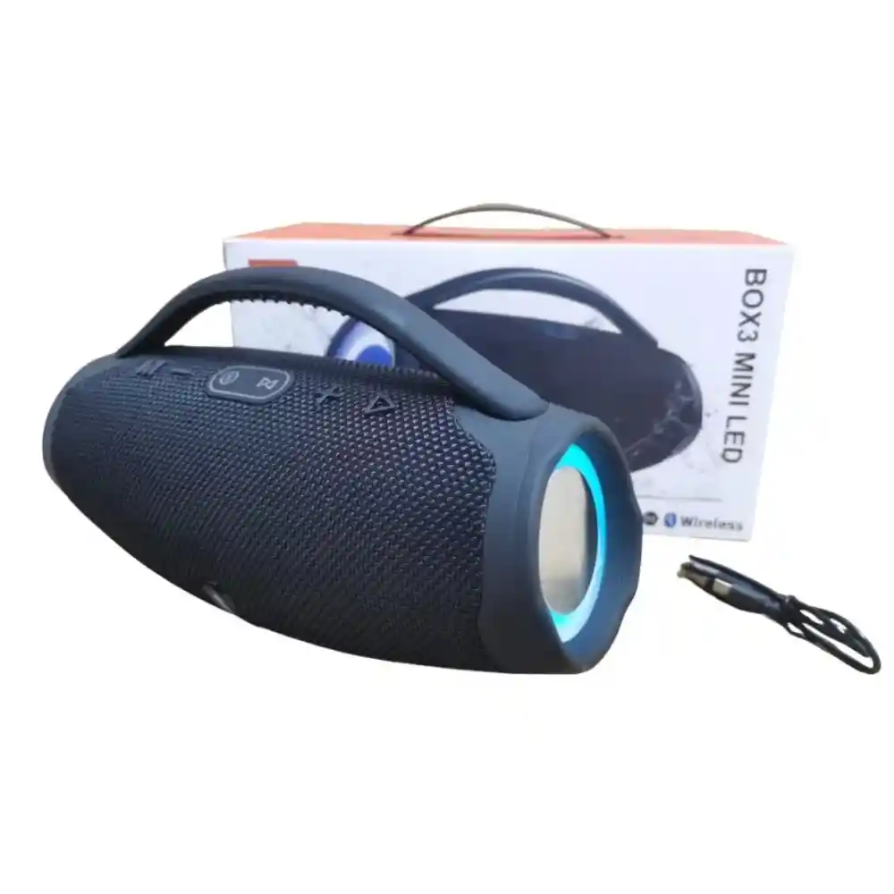 Parlante Bafle Bluetooth Boombox3 Impermeable Negro
