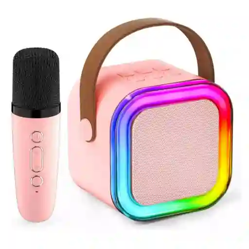 Parlante Altavoz Bluetooth Portátil Karaoke 1 Micrófono