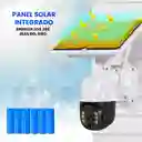 Cámara Panel Solar Ptz Full Hd Exterior Alarma Gira 360°