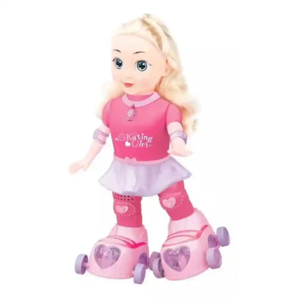 Muñeca Patinadora Luces Sonidos Juguete Niñas