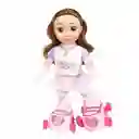 Muñeca Patinadora Luces Sonidos Juguete Niñas
