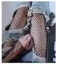 Medias Pantalón De Malla Rebel