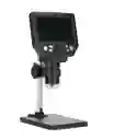 Microscopio Digital Electrónico Usb Con Base Pantalla Recargable